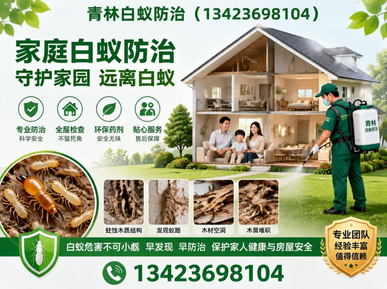 花都区家庭白蚁防治展示图