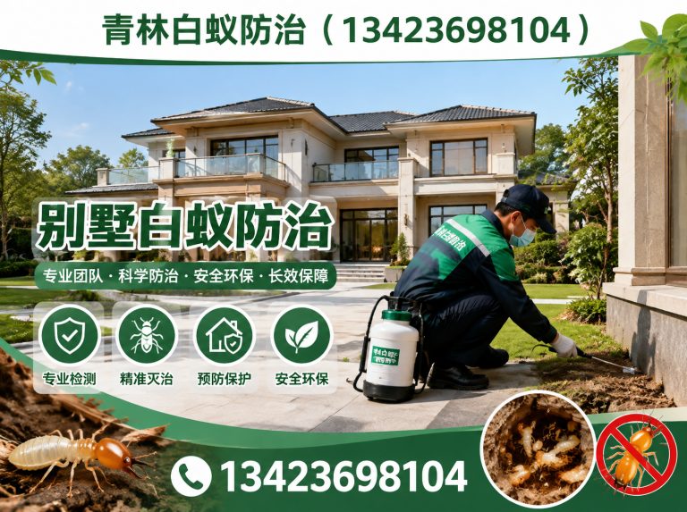 花都区别墅白蚁防治展示图